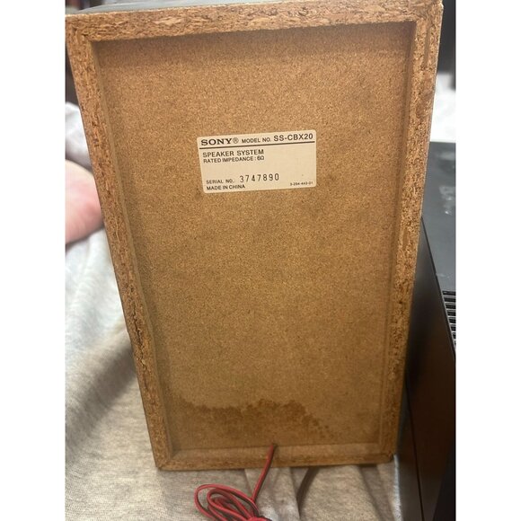 Sony CMT-BX20i Micro Hi-Fi Shelf System CD Player Radio iPod Dock Speakers - Picture 14 of 14